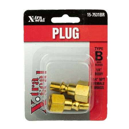 31Orporated 1/4" FEMALE ARO PLUG 15-7531BR